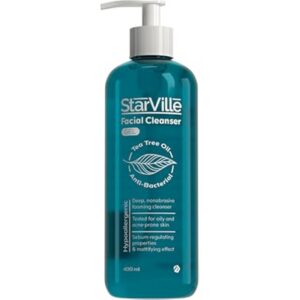 star ville acne prone skin facial cleanser 400 ml 139.6